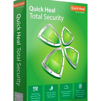 Quick Heal Total Security Standard 1 User (3yr) TS1 P1053-P1053