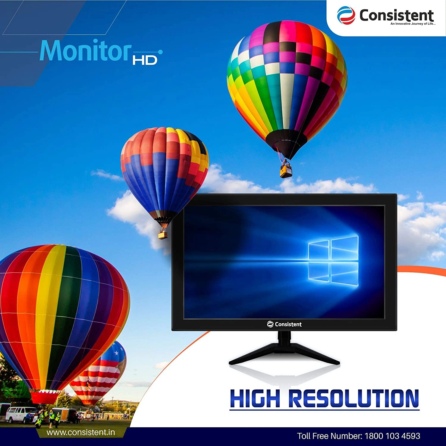 Consistent Monitor 20'' CTM2001 HDMI Full HD P5078-1