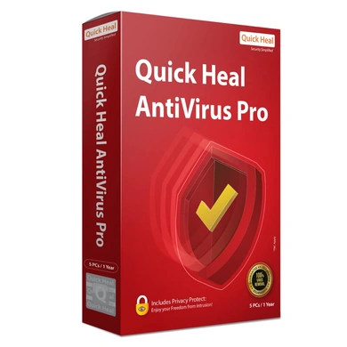 Quick Heal Upgrade Anti Virus Pro Regular 5 User (1yr) LR5UP P2258-P2258
