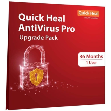Quick Heal Upgrade Anti Virus Pro Standard 5 User (3yr) LS5UP P2262-P2262