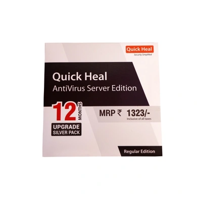 Quick Heal Upgrade Anti Virus for Server Regular (1yr) ER1UP P2275-P2275