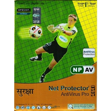 Net Protector Anti Virus Pro 1User 1 Year Green P3815-P3815