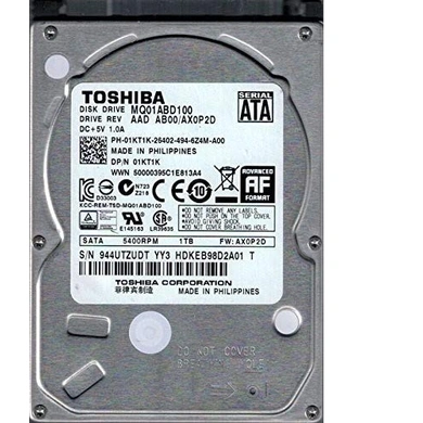 Toshiba Hard Disk Laptop Sata 1tb MQ04ABF100 P4433-P4433