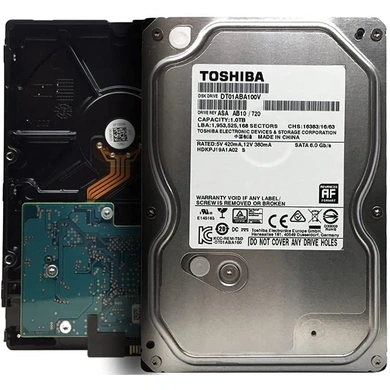 Toshiba Hard Disk Internal Satta 1 Tb Av DT01ABA100V P1046-P1046