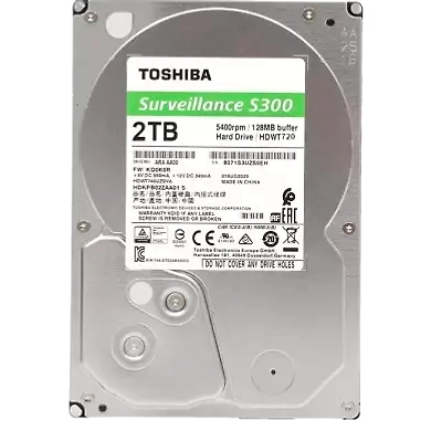 Toshiba Hard Disk Internal Satta 2tb Av Metal P4434-P4434