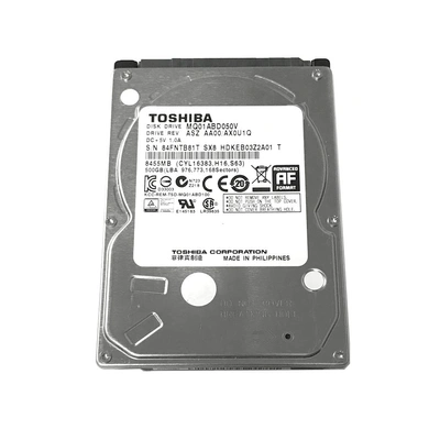 Toshiba Hard Disk Laptop 500 Gb Mq01abd050 P1330-P1330