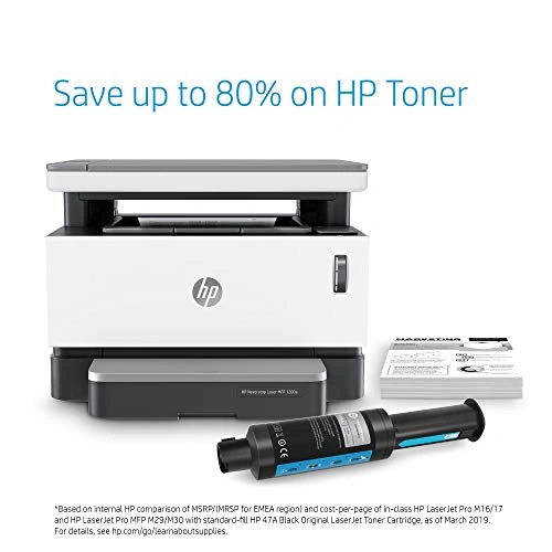 Hp Printer Lj Tank Mfp 1200a White &amp; Black P3167-3