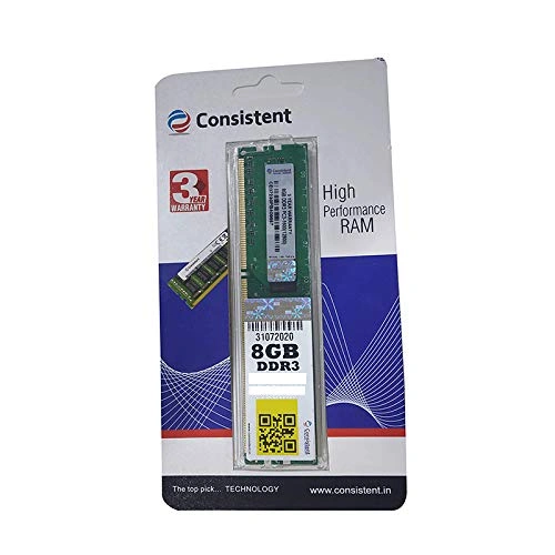 Consistent Ram Ddr3 8gb Desktop 3y Green P4981-P4981