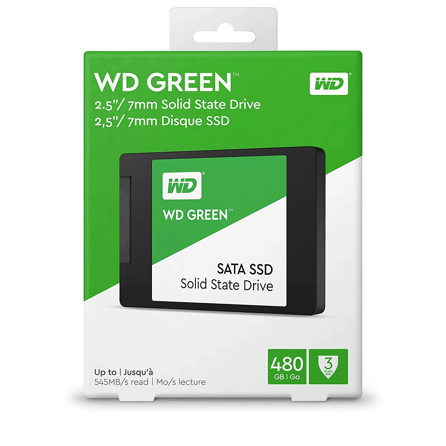 WD SSD Interna Sata 480gb Green P3188-2