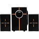 Altec Speaker 2.1 (Sd/Fm/Bth/Aux) Al-3002A Black &amp; Orange P3237-2-sm