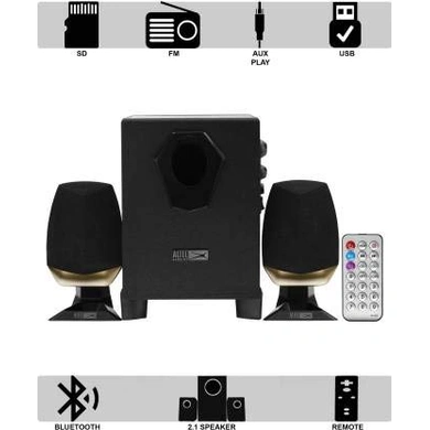 Altec Speaker 2.1(sd/fm/bth/aux) AL-3005A Black P3309-1
