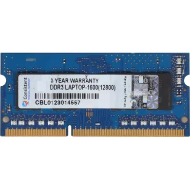 Consistent Ram 4GB DDR3 1600(12800) Laptop Green P5105-1