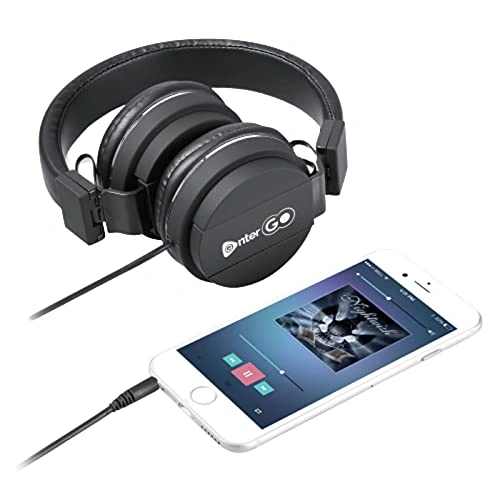 Enter Headphone With Mic EGO- Astra Black  P4268-2