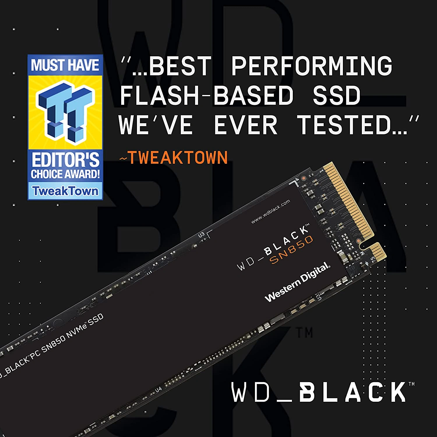 Wd Ssd NVMe Sn850 1tb Black P5148-1