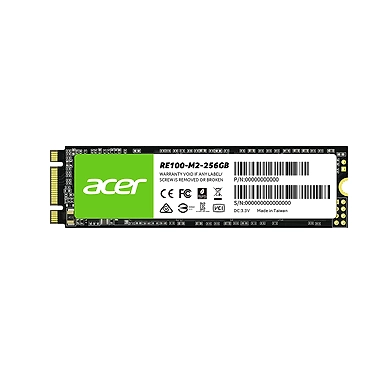 Acer Ssd Internal Sm.2 Re100 256Gb Green	P4402-P4402