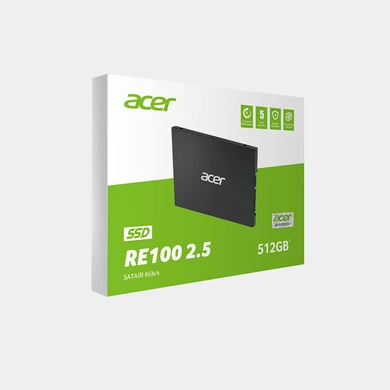Acer Ssd Internal Sm.2 Re100 512Gb Green	P4403-2
