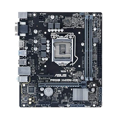 Asus Mother Board Prime H410M-CS DDR4 Black P4610-P4610