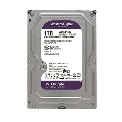 Wd Hard Disk Internal Satta 1 Tb Av Purple P257-1