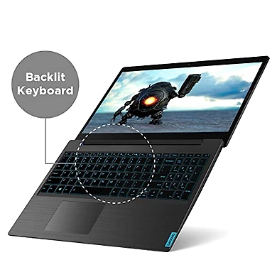 Lenovo L (CI5/9th/8GB/1TB/W10/3GB/15.6) IdeaPad L340 81LK01QNIN Black P4350-3
