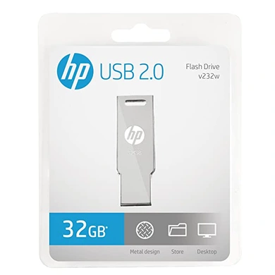 HP Usb 2.0 Flash Drive V232w Metal-P2834