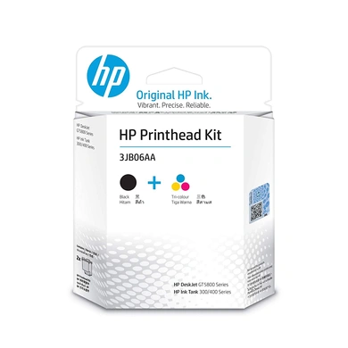 HP Printhead GT51/52 Black &amp; Tri-Color Dual Pack P10129-P10129