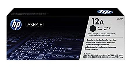 HP 12A (Q2612) Black Toner Cartridge P10149-P10149