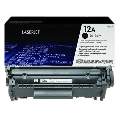 HP 12A (Q2612) Black Toner Cartridge P10149-1