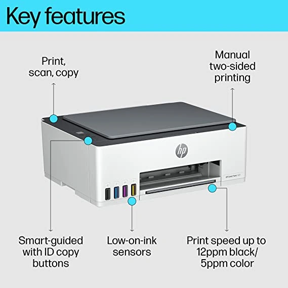 HP Printer Smart Tank 520 Basalt P10193-1