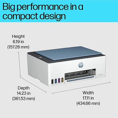 HP Printer Smart Tank 585 Wifi Dark Blue P10196-3