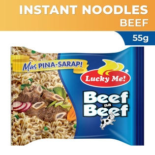 Lucky Me! Instant Noodle Soup Beef na Beef 55g