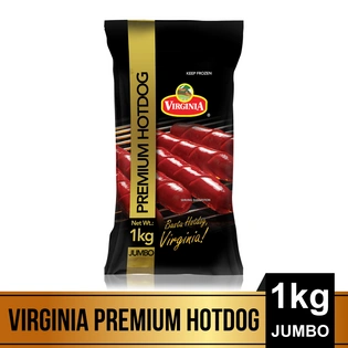 Virginia Premium Hotdog Jumbo 4.5-inch 1kg