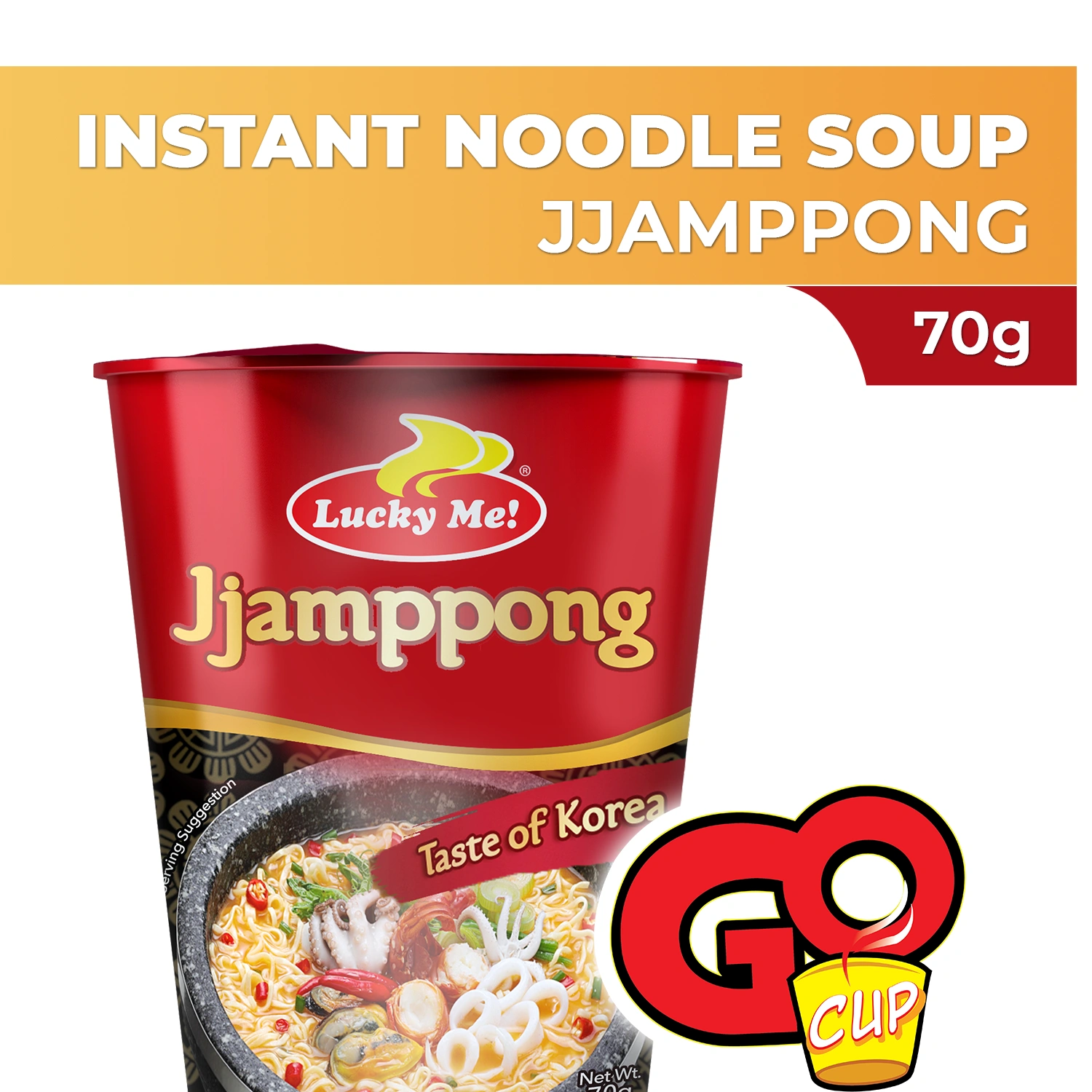 Lucky Me Go Cup Instant Noodle Soup Jjampong 70g Nccc Online Store