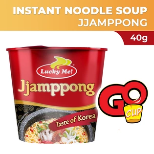 Lucky Me! Go Cup Mini Instant Noodle Soup Jjampong 40g