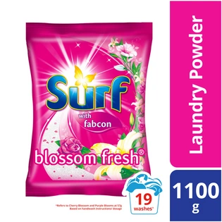 Surf Powder Detergent Blossom Fresh 1.1kg Pouch