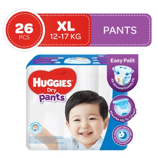 Huggies Baby Diaper Pants Dry Economy XL 26s