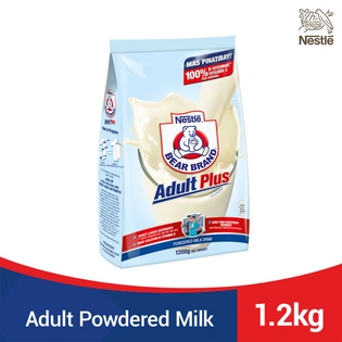 Bear Brand Adult Plus Powdered Milk Drink 1.2kg