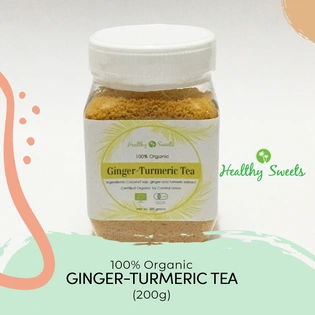 Healthy Sweets 100% Organic Ginger-Turmeric Tea 200g