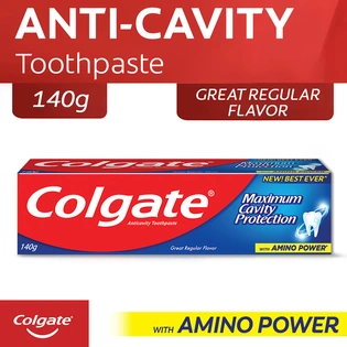 Colgate Flouride Toothpaste Great Regular Flavor 140g