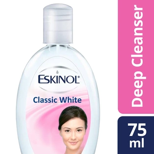 Eskinol Cleanser Classic White with Mineral Grains 75ml
