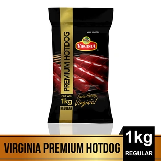 Virginia Premium Hotdog Regular 1kg