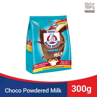Bear Brand Fortified Powdered Milk Drink Chocolate 300g