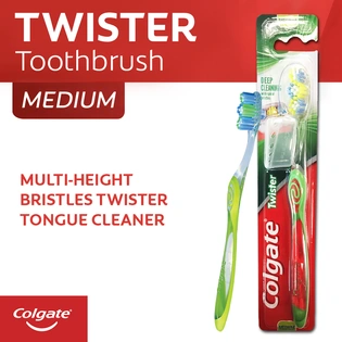 Colgate Toothbrush Twister Fresh with Cap