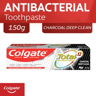 Colgate Toothpaste Total 12 Charcoal Deep Clean 150g
