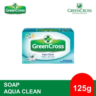 Green Cross Soap Germ Protection Aqua Clean 125g