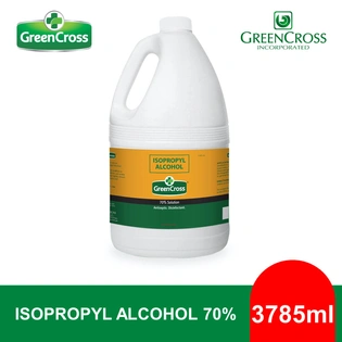 Green Cross Isopropyl Alcohol 70% Solution 1Gallon