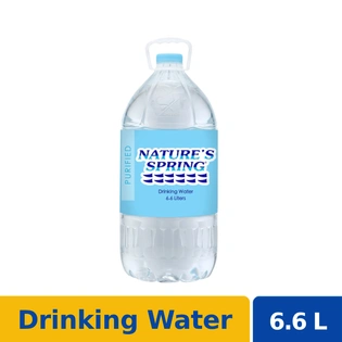 Nature's Spring Purified Drinking Water 6.6 L