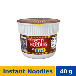 Nissin Mini Cup Noodles Beef 40g