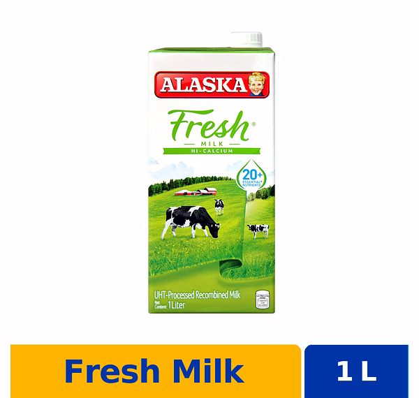 Alaska Fresh Milk UHT Long Life 1L NCCC Online Store