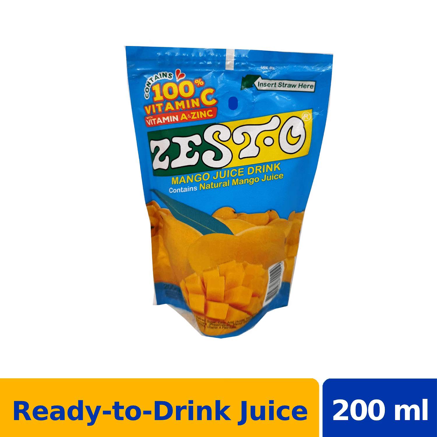 Zesto Juice Drink Mango 200ml NCCC Online Store