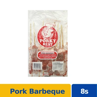 Porky Best Pork Barbecue 8 Sticks